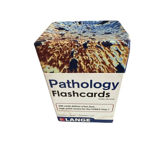 Lange Pathology Flash Cards 3rd Edition USMLE Step 1 Medical Study - Picture 1 of 7